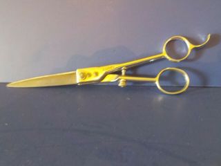 Vintage Supercut 22 Barber Shears Scissors Detroit 7 " Very Sharp