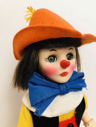 Vintage Effanbee Storybook 1975 Pinocchio Doll Plastic Vinyl 11