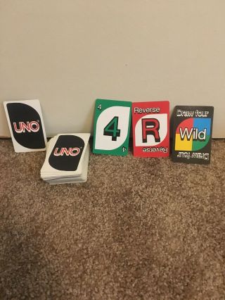 Vintage 1979 Uno Card Game 99 Complete International Games