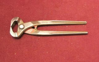 Vintage Champion Dearment Farriers 8 " Hoof Nippers Blacksmith Tool