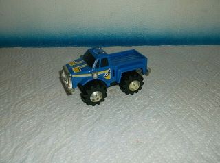 Vintage 1981 Ljn Rough Rider Stomper Blue 4 X 4 Pick Up Truck