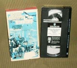 Vintage Wb Police Academy The Animated Series Volume 2 Vhs
