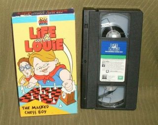 Vintage Fox Kids Video Life With Louie Vhs