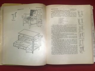6 Vintage Books on Woodworking,  Furniture & How to Make It - Mid - Century Modern 2