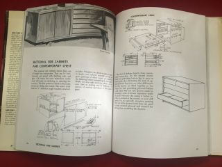 6 Vintage Books on Woodworking,  Furniture & How to Make It - Mid - Century Modern 3