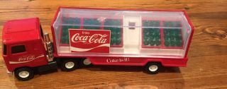 Vintage 1980 Buddy L Coca Cola Truck Semi Delivery Truck Coke Is It Japan Made