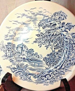 Wedgwood Countryside Blue Plate (s) Bread & Butter 5 7/8 " 1960 