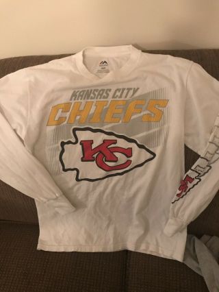 Vtg Kansas City Chiefs Long Sleeve Men 
