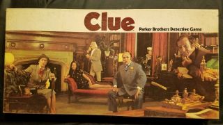 Clue Board Game Vintage 1972 Parker Bros 100 Complete Euc