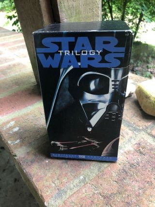 Vintage Star Wars Trilogy Vhs Box Set