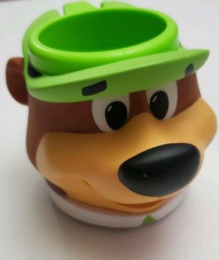 Yogi Bear Plastic Figural Mug/cup Vintage 1997