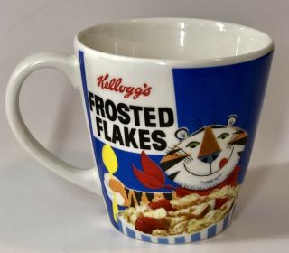 Vintage Kellogg’s 2006 Coffee Mug Tony The Tiger Frosted Flakes Cereal