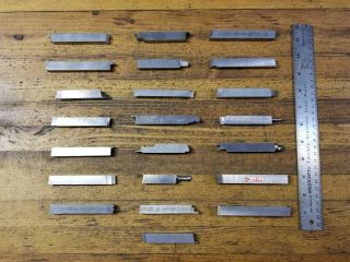 Vintage Machinist Cutters • M42 Cobalt Carbide Hss Cutting Bits End Mills ☆usa