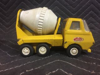 2 Vintage TONKA Trucks CONCRETE CEMENT MIXER & Old Toy Truck Small 1 Sticker 4