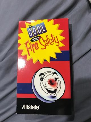 Be Cool About Fire Safety Vhs Vtg Retro Allstate Educational Homeschool Ages 5 - 8