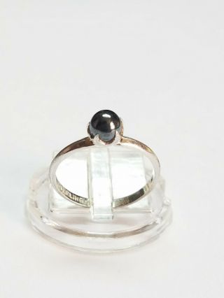 Vintage Clark And Coombs Sterling Silver Ring Sz 6.  5