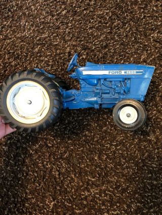 Vintage Ford 4600 Toy Tractor,  Blue,  Diecast