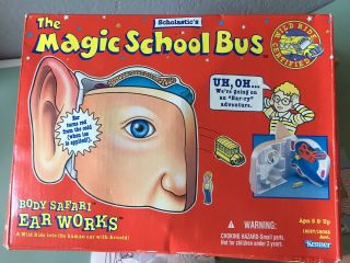 The Magic School Bus Body Safari Ear Kenner Vintage.  Complete