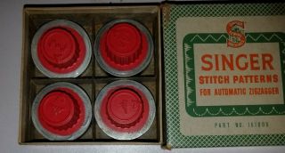 Vintage Singer Stitch Patterns For Automatic Zigzagger 161008