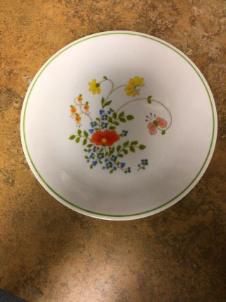 Set Of 4 - Vintage Corelle " Wildflower " 8 1/2 " Salad/lunch Plate