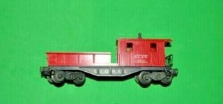 Vintage Lionel 6119 D.  L.  & W Post War Train Red Maintenance Caboose