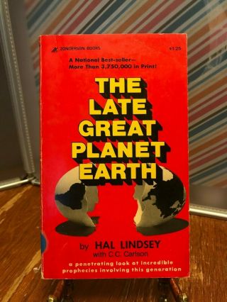 The Late Great Planet Earth By Hal Lindsey (1970,  Vintage Paperback)