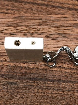 Vintage Unique Marlboro Windproof Mini Lighter Keychain Keyring 4