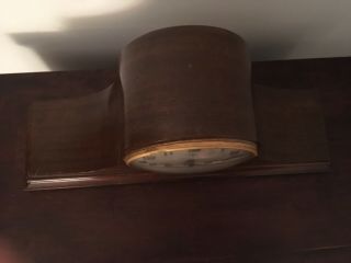 Vintage Waterbury Hump Back Shelf Mantel Clock 21 1/2” Long 3