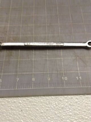 Vintage Craftsman Usa 1/4 X 5/16 12 Pt Double Box End Wrench