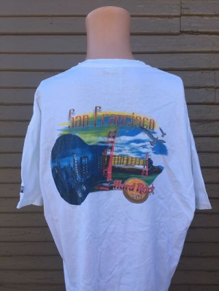 Vintage Hard Rock Cafe San Francisco Graphic T Shirt Mens Xl