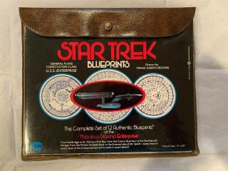 Star Trek Vintage Blueprints U.  S.  S.  Enterprise Franz Joseph Designs Complete