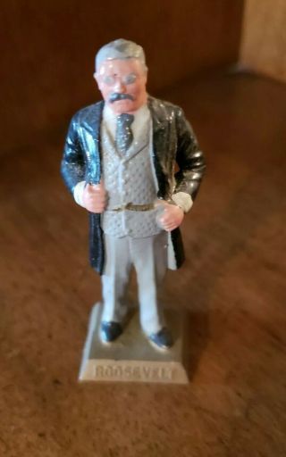 Vintage Marx Presidents Theodore Teddy Roosevelt Figurine