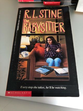 R.  L.  Stine The Babysitter 1,  2,  3,  4 Vintage Paperback Books 1989 - 1998 2