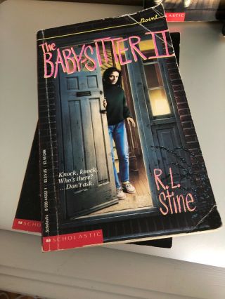 R.  L.  Stine The Babysitter 1,  2,  3,  4 Vintage Paperback Books 1989 - 1998 3
