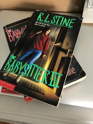 R.  L.  Stine The Babysitter 1,  2,  3,  4 Vintage Paperback Books 1989 - 1998 4