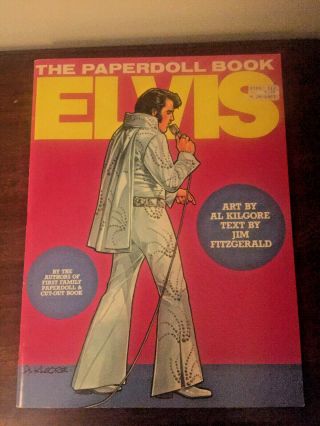 Elvis Paper Dolls Vintage 1982 Uncut