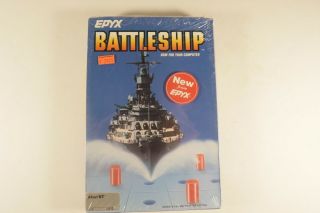 Vintage Epyx Battleship Boxed Atari St Software Game 520st 1040st