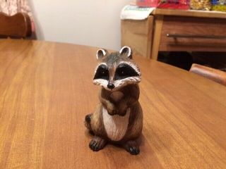 Vintage Raccoon Still Bank/figurine - Artline - 1992