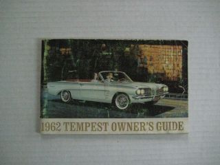 Vintage1962 Pontiac Tempest Owners Guide