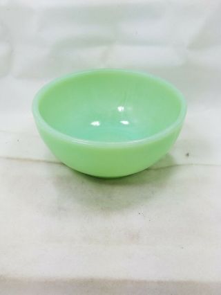 Vintage Fire King Jadeite Cereal Or Soup Bowl No.  22 Oven Usa 5 " X2 1/2 "