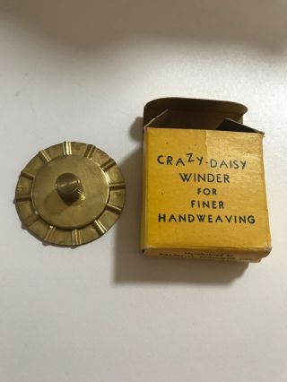 Vintage Crazy - Daisy Winder For Finer Handweaving Springer Co.