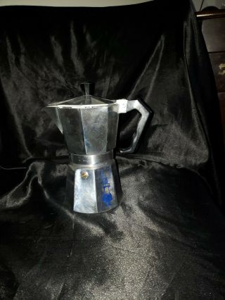 Vintage 1 Cup Bialetti Crusinallo Moka Express Maker