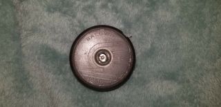 Vintage Handi - Rule Pocket Tape Measure By Baldwin Button Powered Return Usa