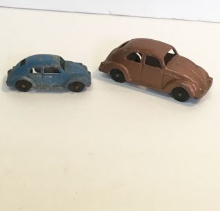 Vintage Tootsie Toy Die Cast Volkswagen Cars Vw Car