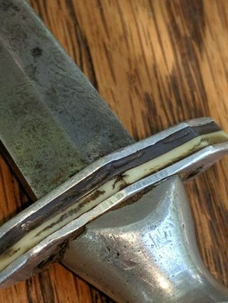 Vintage Oriental/Asian Dragon Dagger - type Knife 5