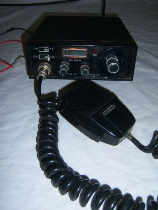 Vintage Pace Model 130 Cb Radio Transceiver 23 Ch