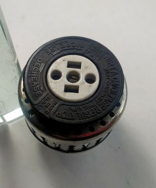 Vintage Wirt AC Voltage Regulator Plug in Unit Dial on Top Steampunk 3