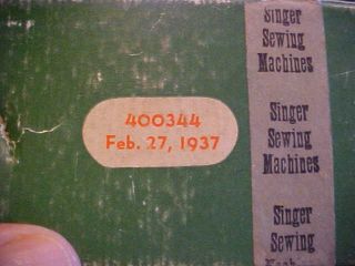 Vtg Singer Sewing Machine Attachments old box,  8 - 10 items,  1930 ' s 2