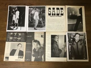 Vintage Sade Clippings Japanese Magazines