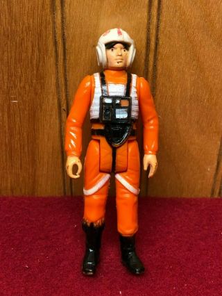 Vintage 1977 Star Wars Luke Skywalker X - Wing Pilot Hong Kong Kenner Action 38